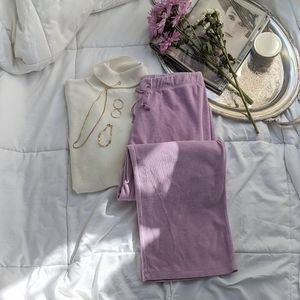 French Terry Track Pants